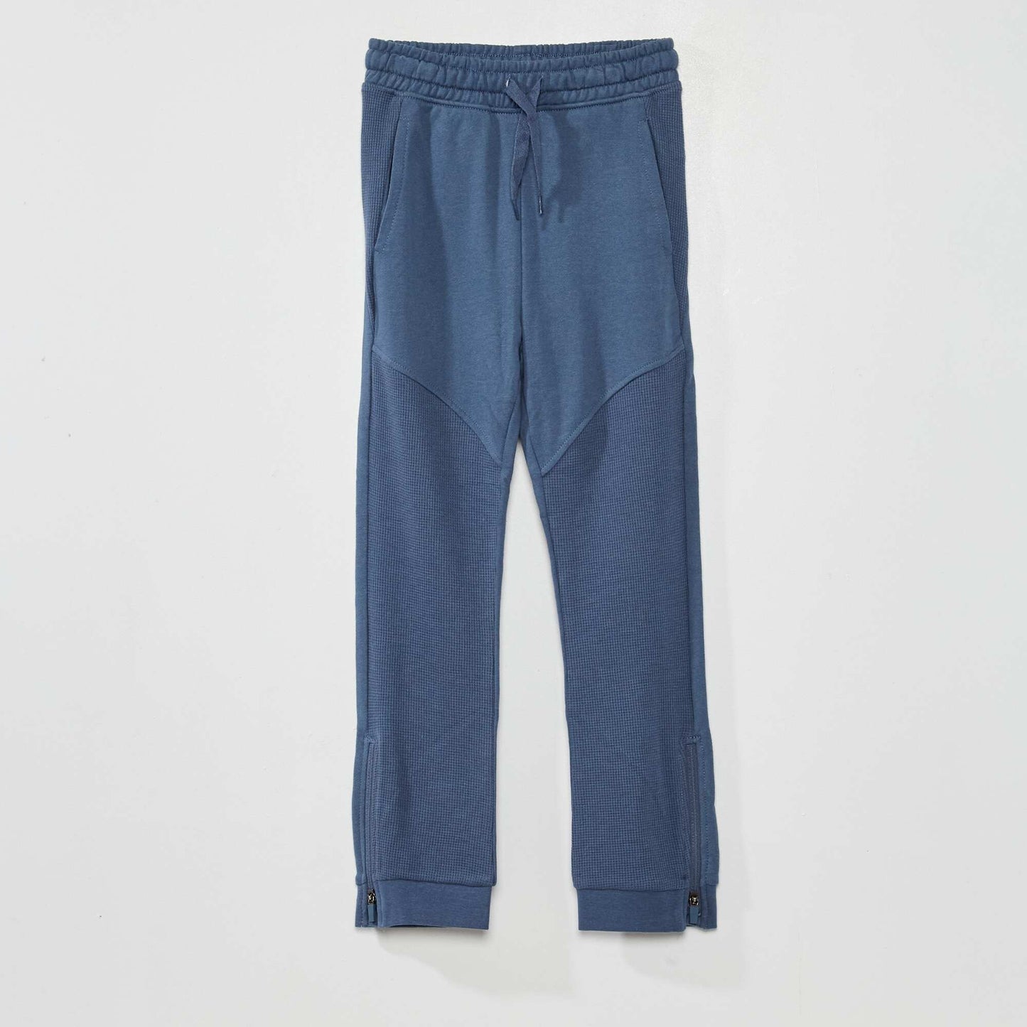 Pantalon de jogging en maille Bleu