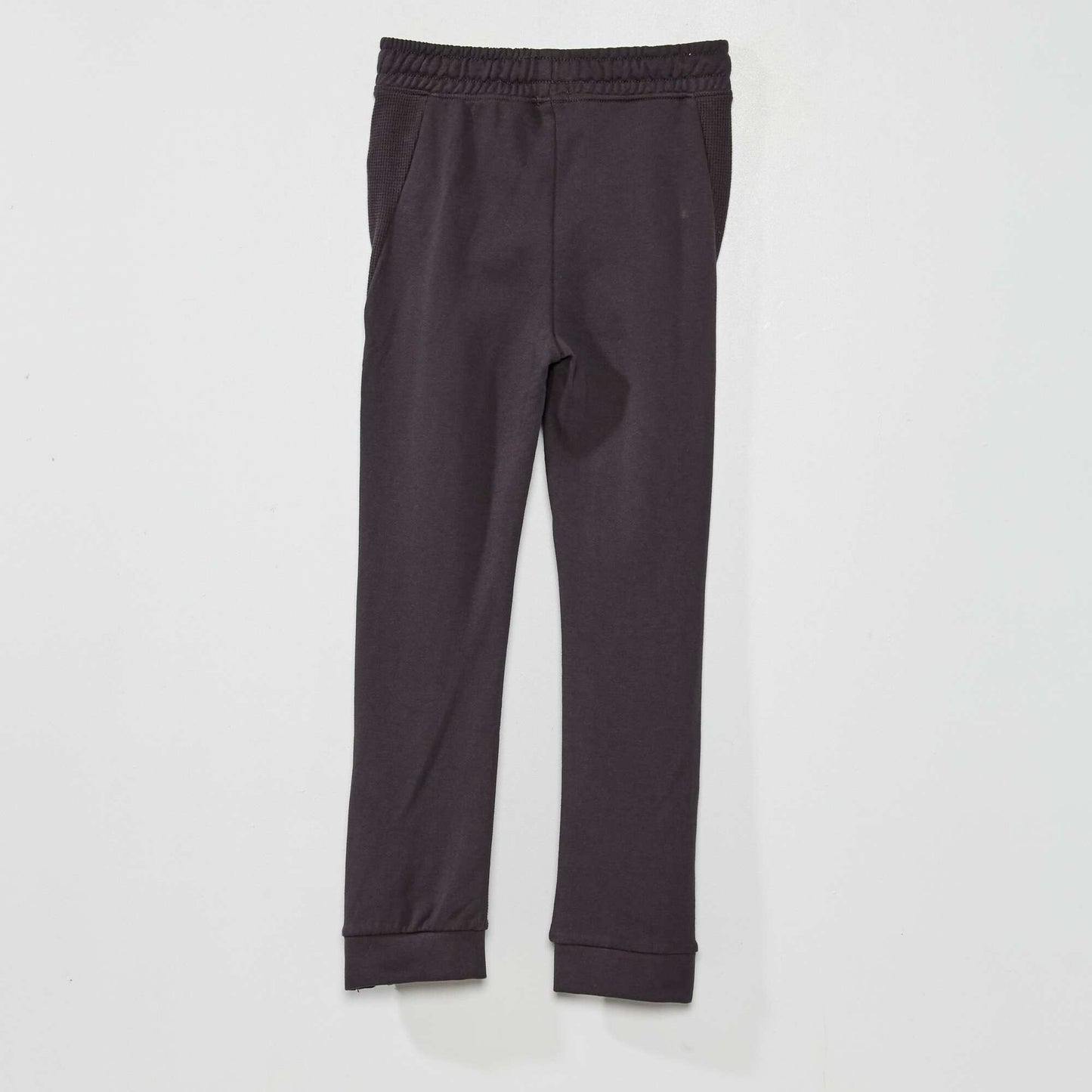 Pantalon de jogging en maille gris fonc