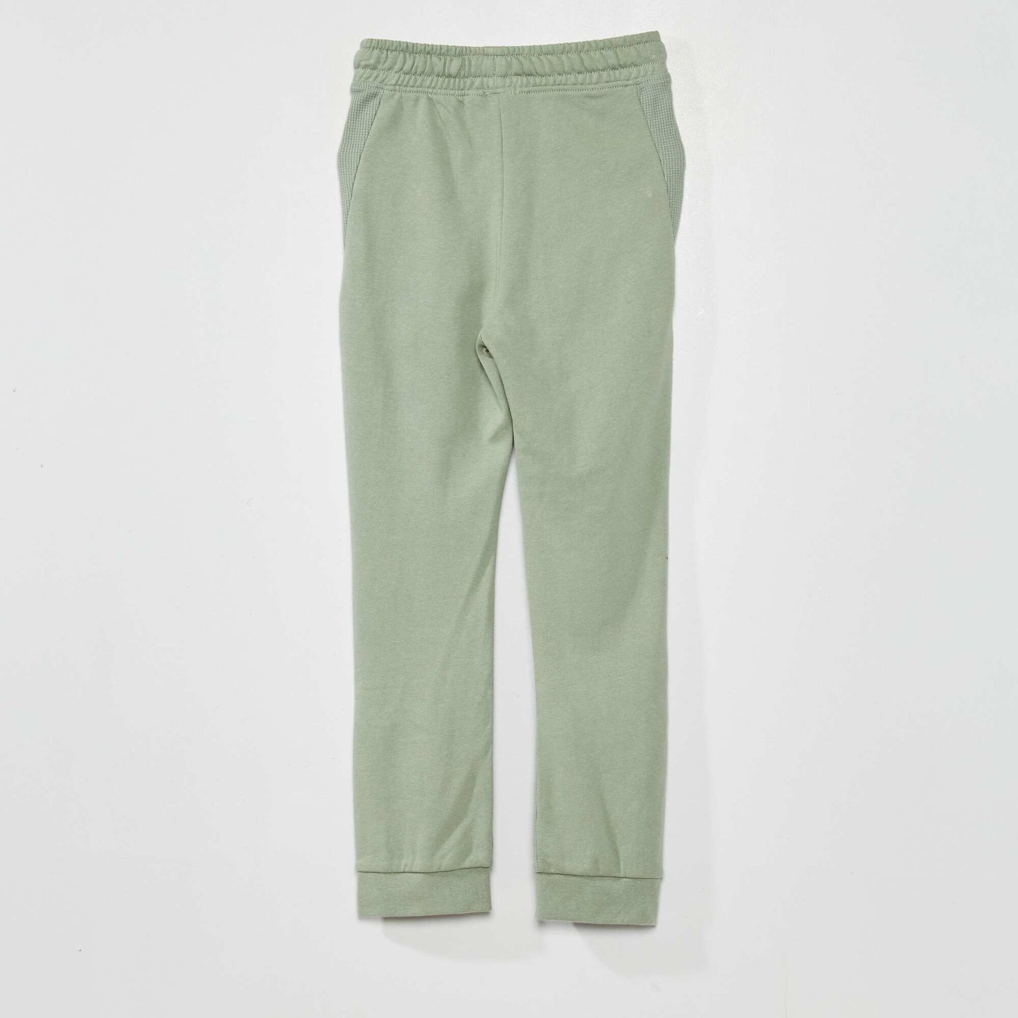 Pantalon de jogging en maille vert gris