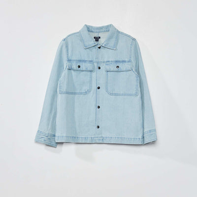Chemise en jean Bleu