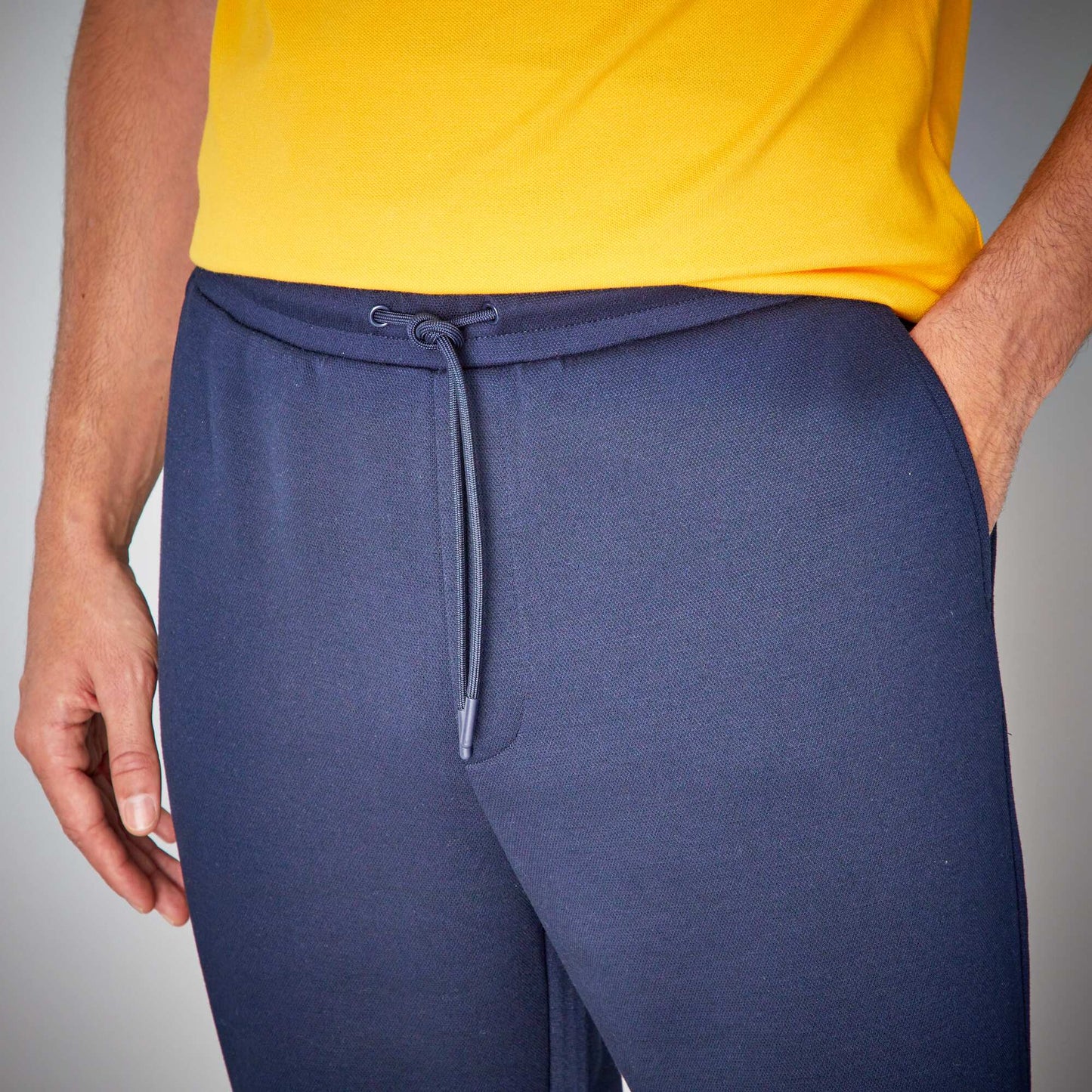 Pantalon de jogging en maille Bleu