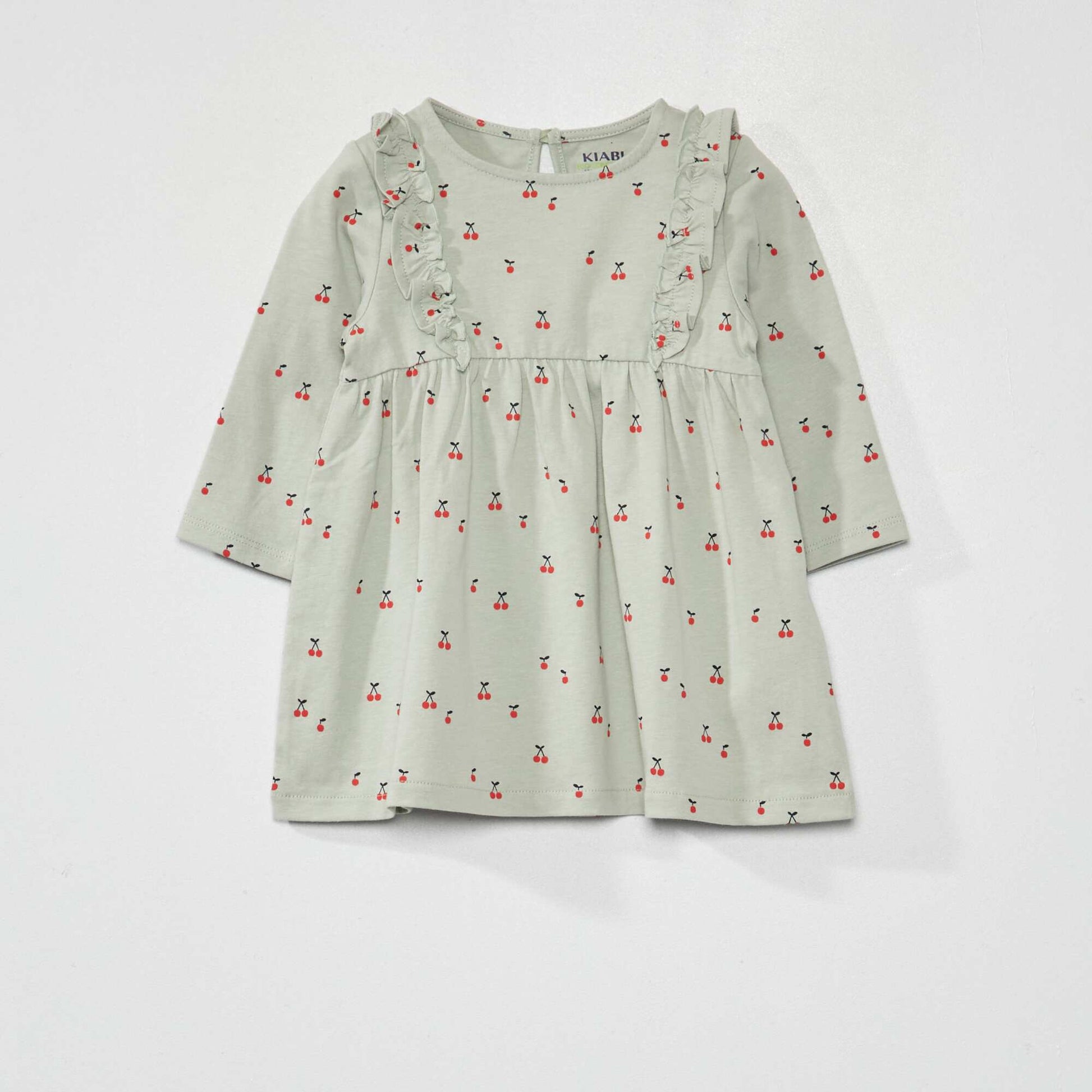Robe vas e imprim fleuri Vert