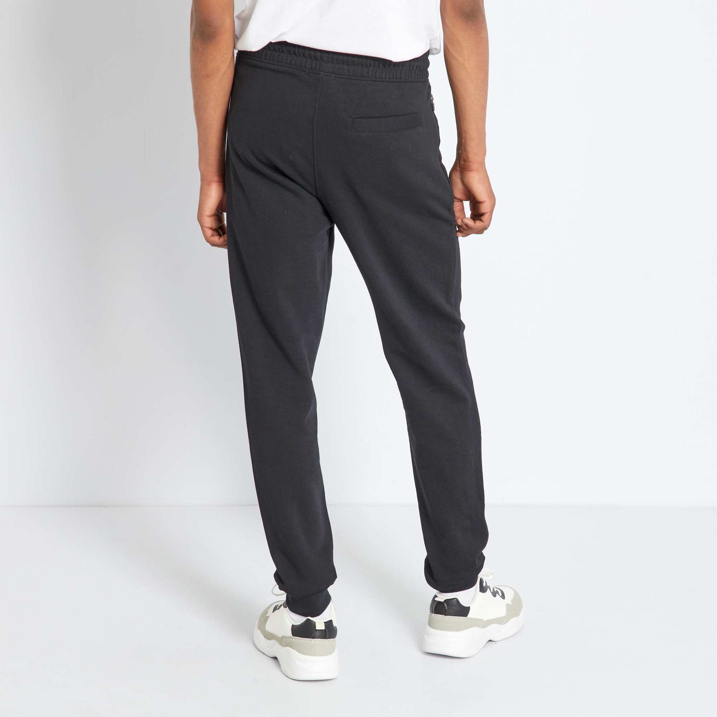 Pantalon de jogging en molleton Noir