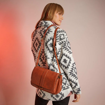 Sac en bandouli re MARRON