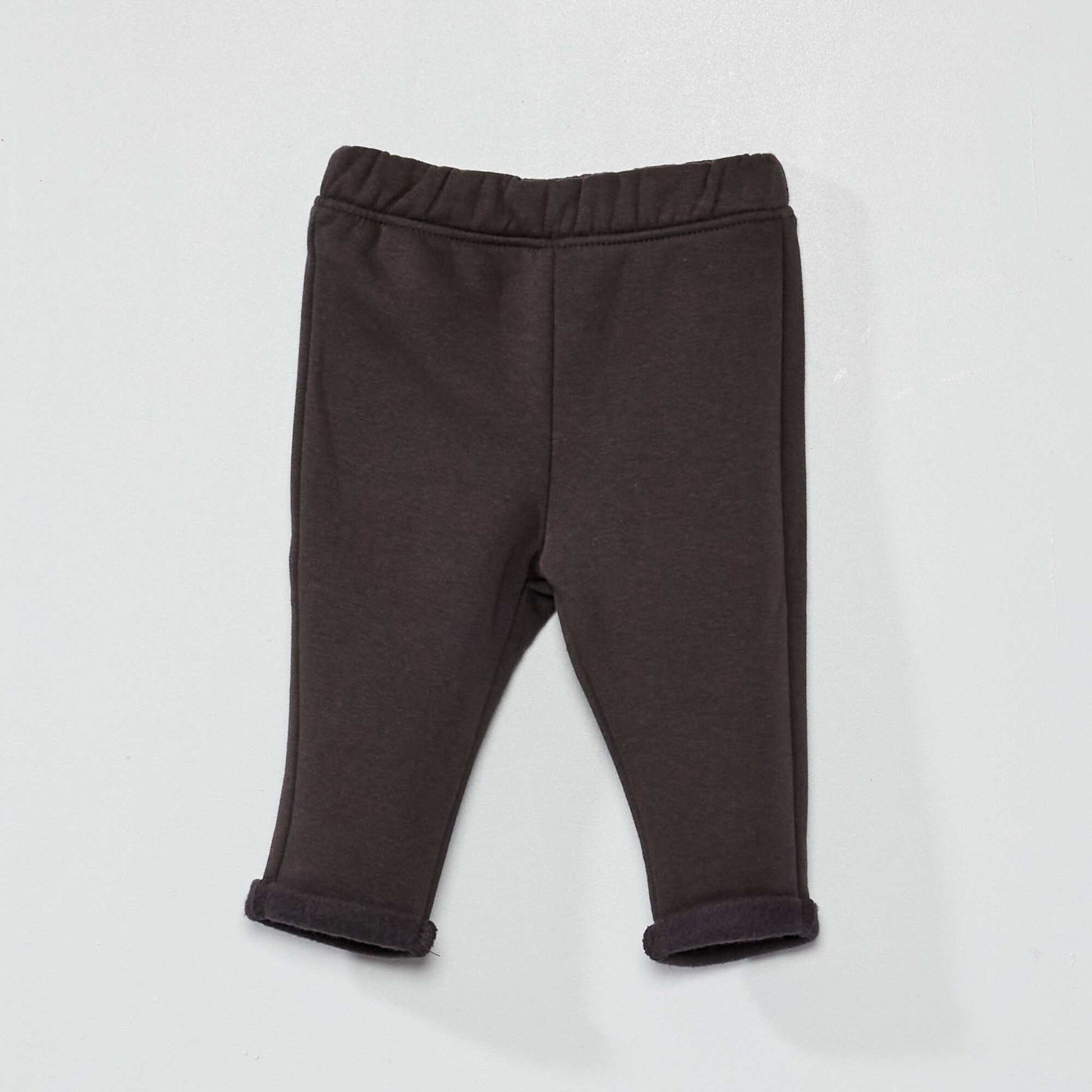 Ensemble en molleton - sweat + pantalon - 2 pi ces Beige