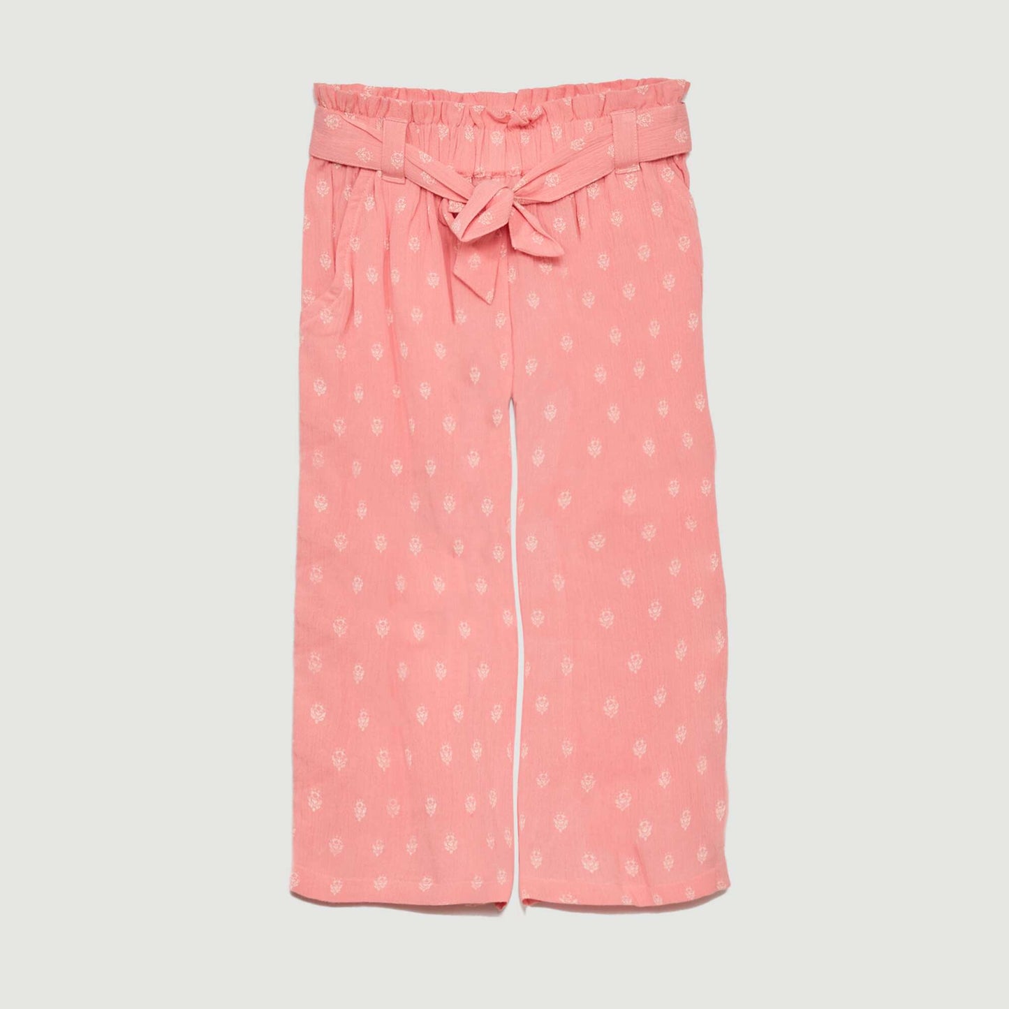 Pantalon motif Rose