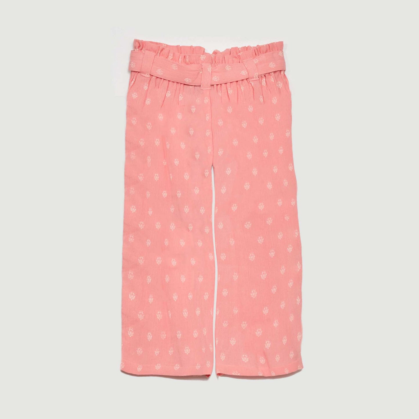 Pantalon motif Rose