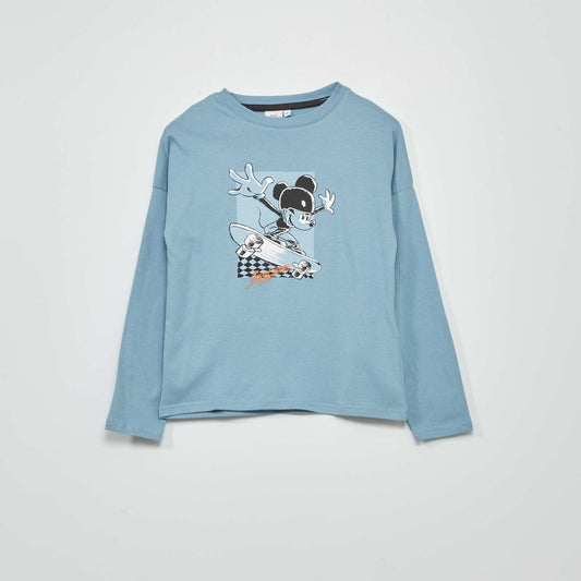 Tee-shirt 'Mickey' 'Disney' Bleu