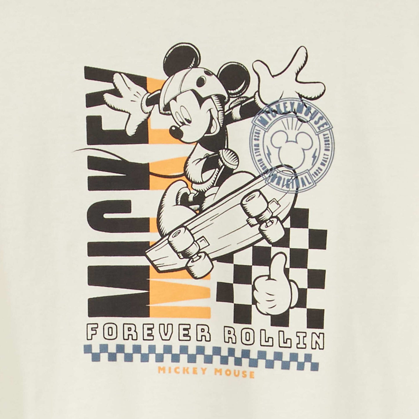 Tee-shirt 'Mickey' 'Disney' Blanc