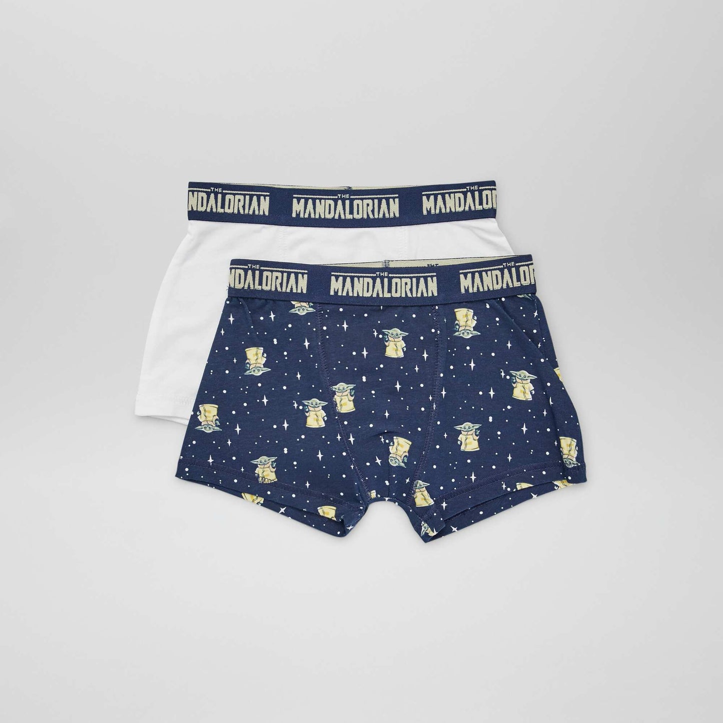 Lot de 2 boxers 'The Mandalorian' Bleu/blanc