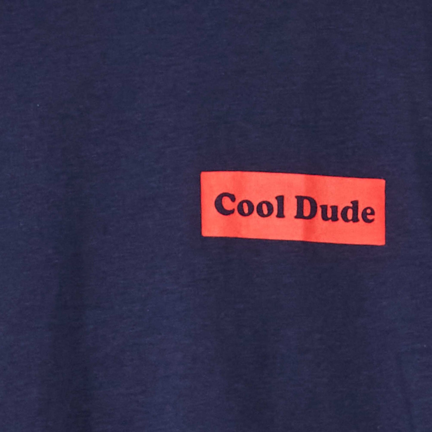 T-shirt en jersey 'Cool dude' Bleu