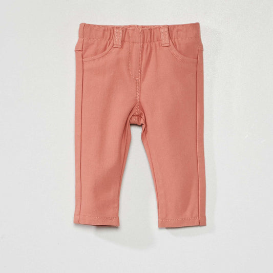 Pantalon tregging uni Rose