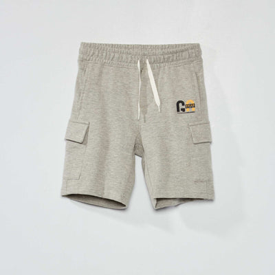 Bermuda en molleton Gris