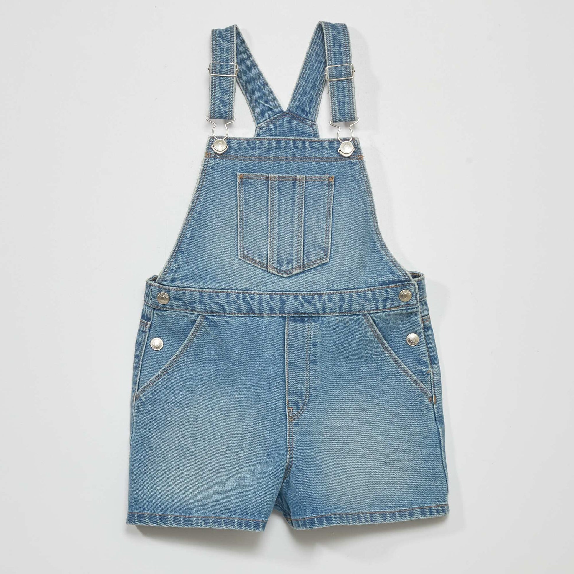 Salopette en jean Bleu clair