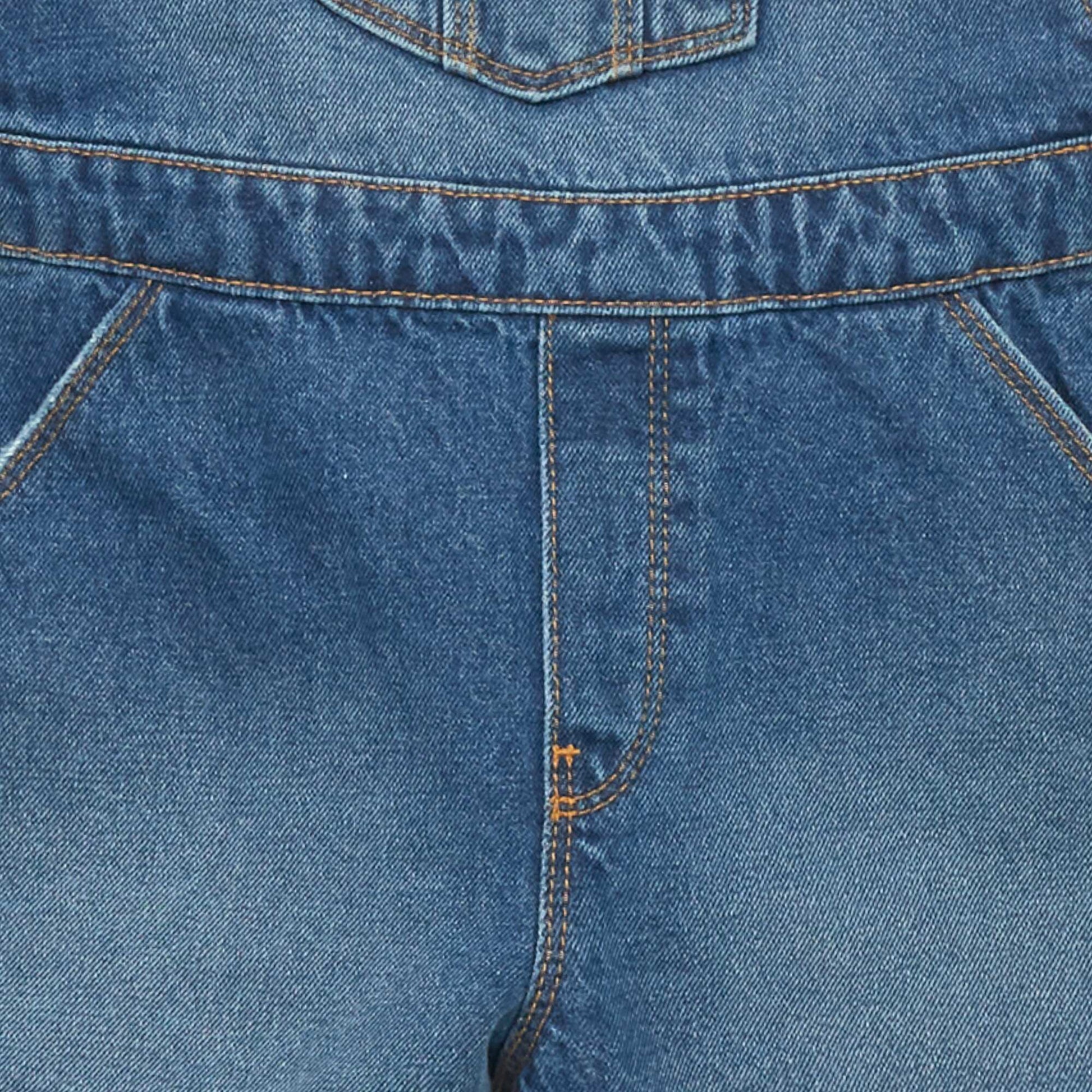 Salopette en jean Bleu