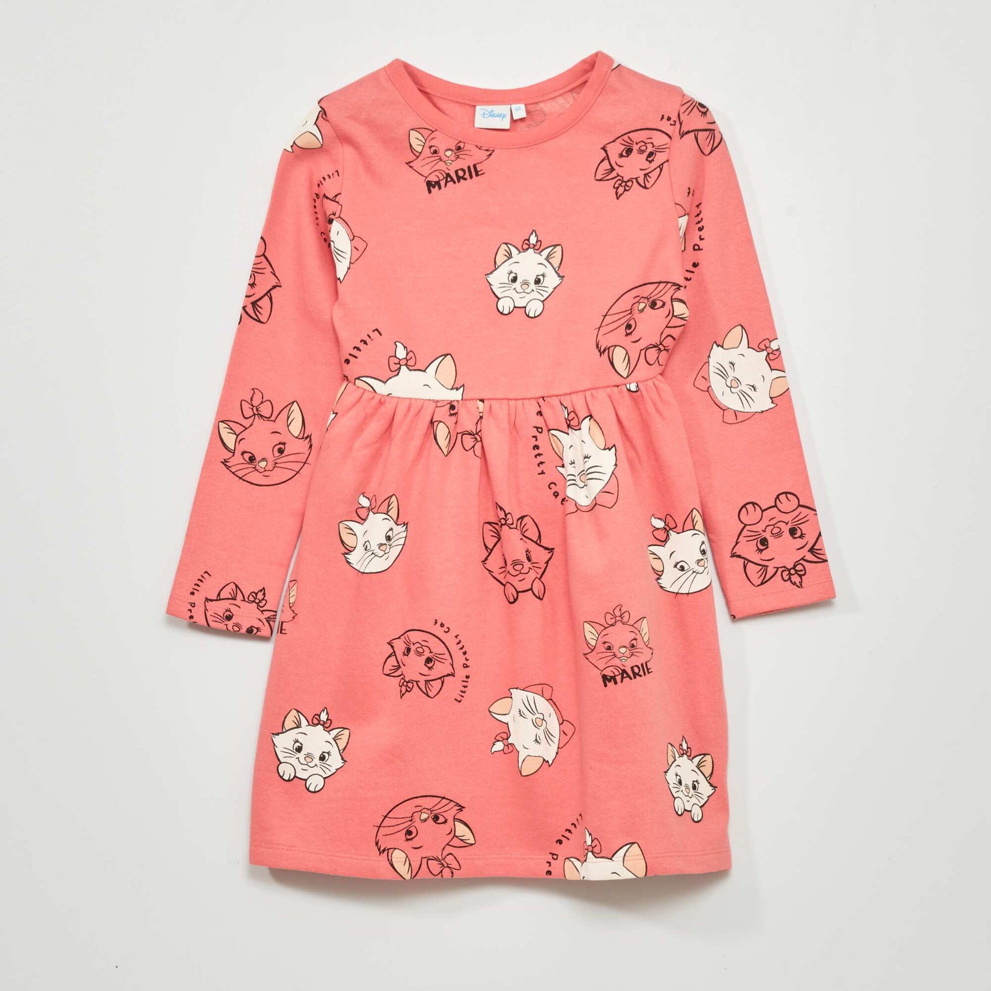 Robe en molleton 'Marie' Rose