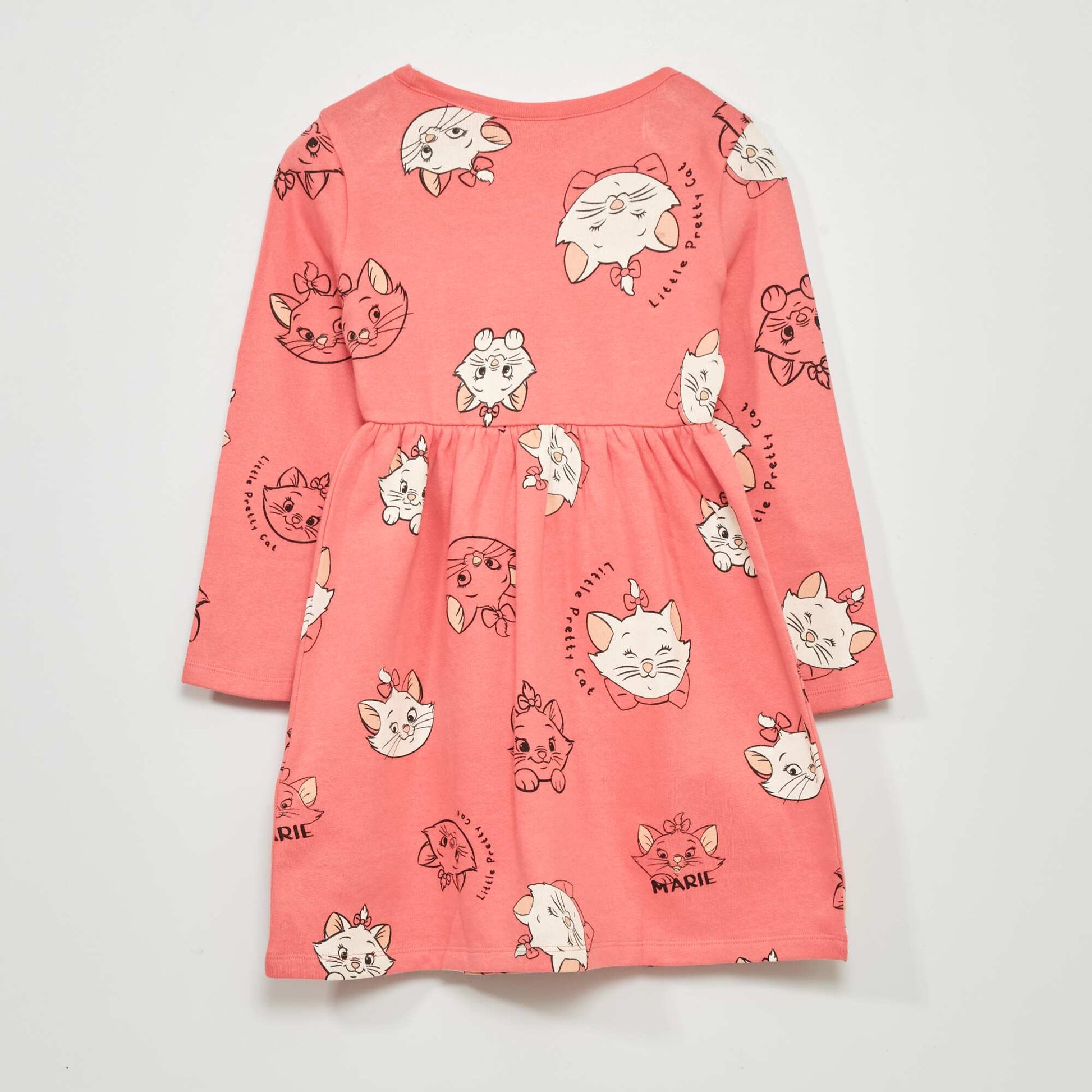 Robe en molleton 'Marie' Rose