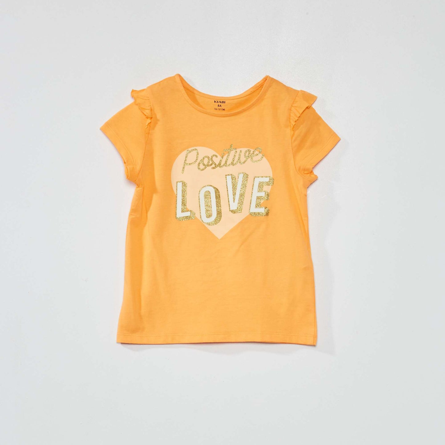 T-shirt en coton Orange