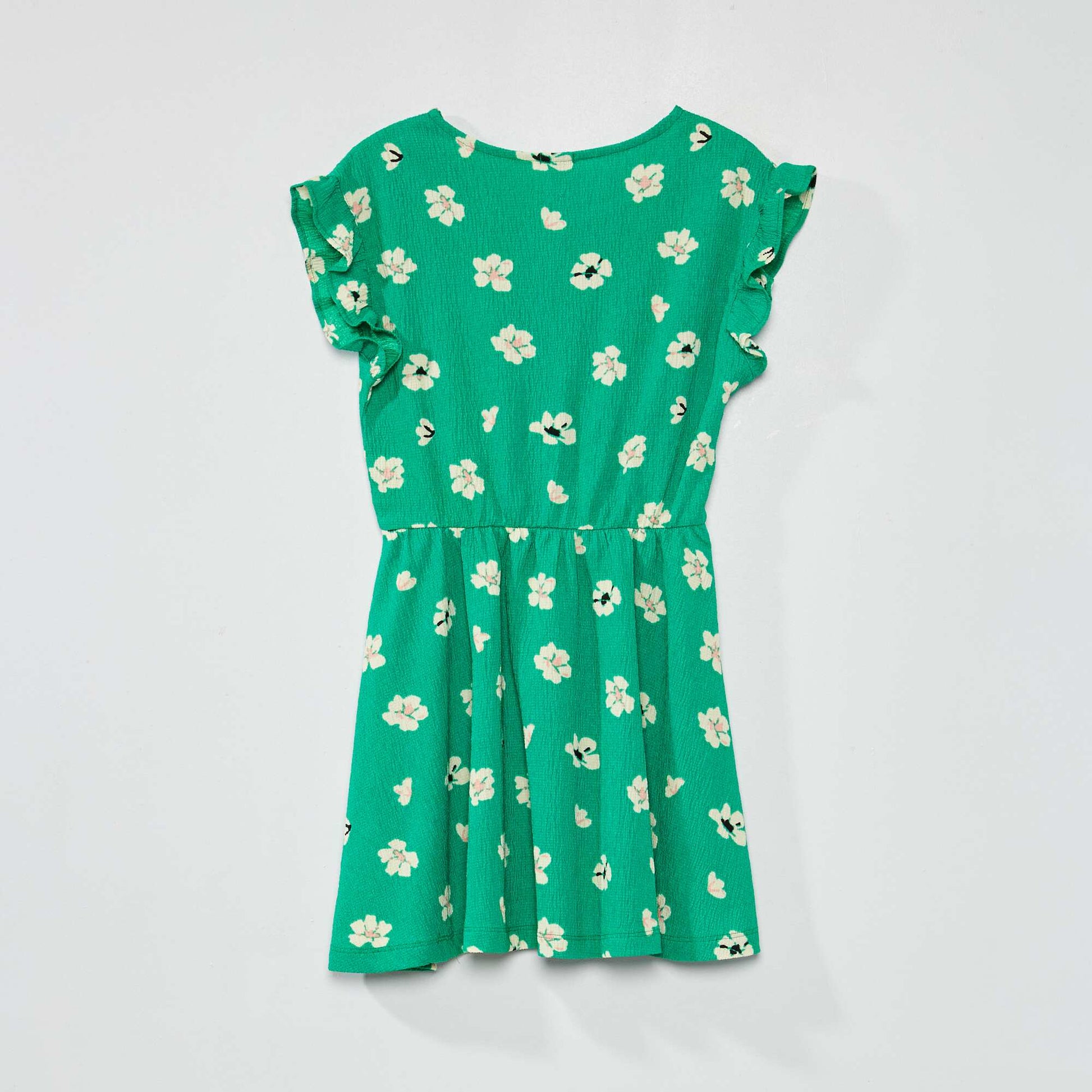 Robe en velours c tel Vert