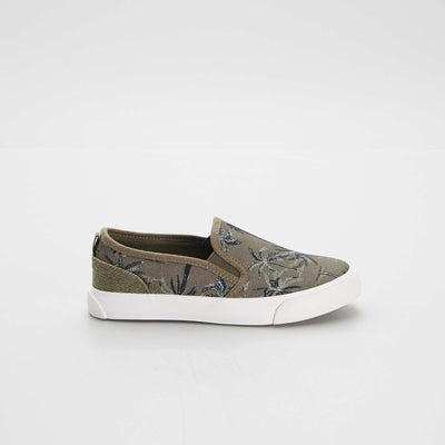 Basket 'slip-on' Kaki