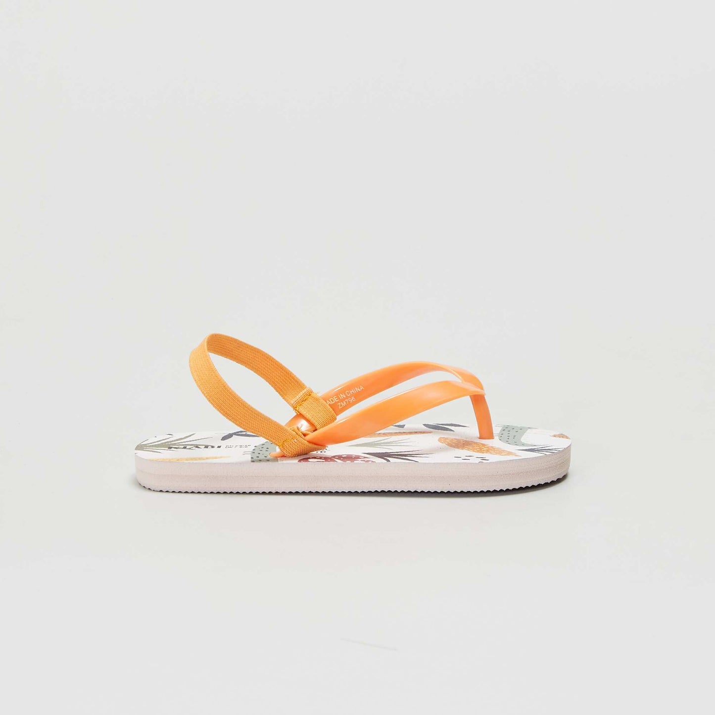 Tongs de plage Blanc/orange