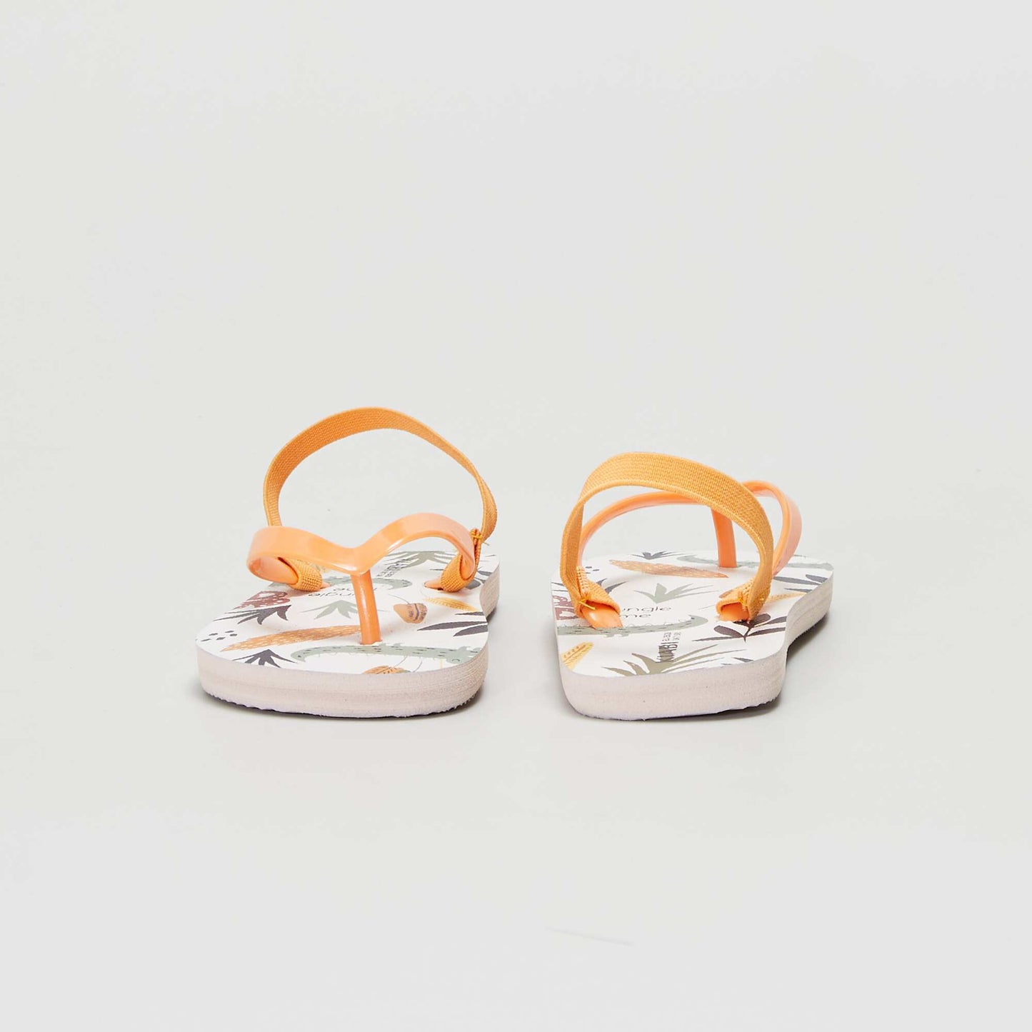 Tongs de plage Blanc/orange