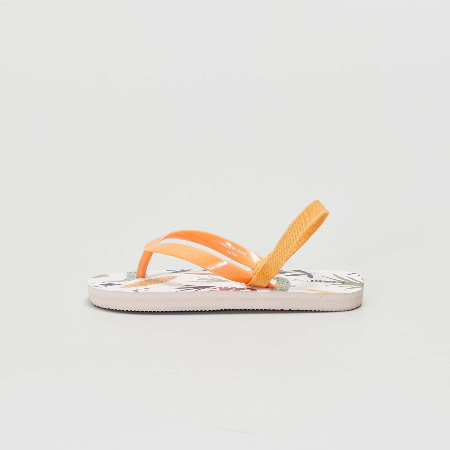 Tongs de plage Blanc/orange