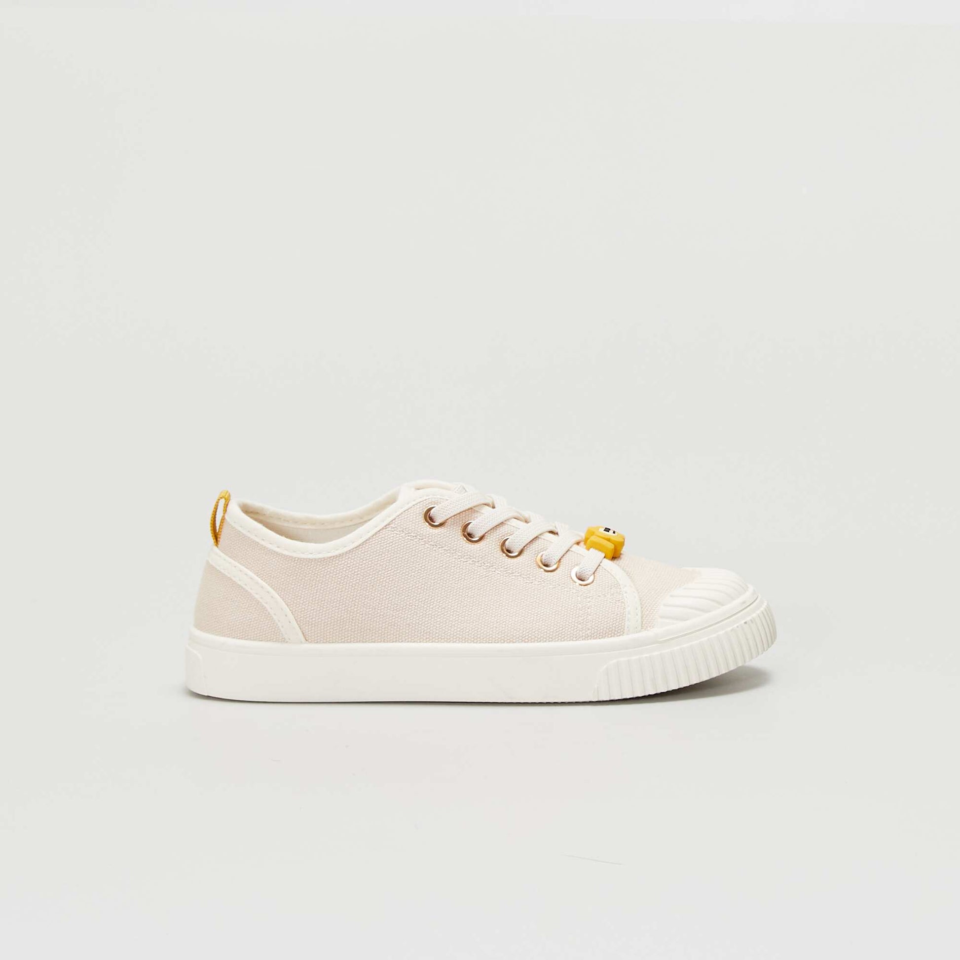 Baskets en toile imprim es Rose