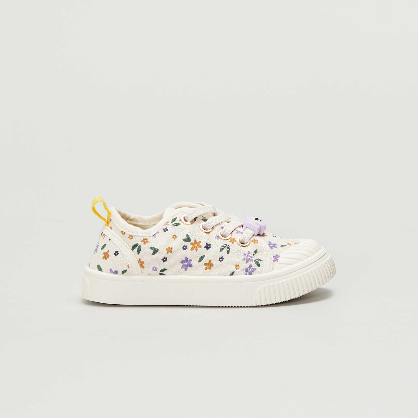 Baskets en toile Ecru