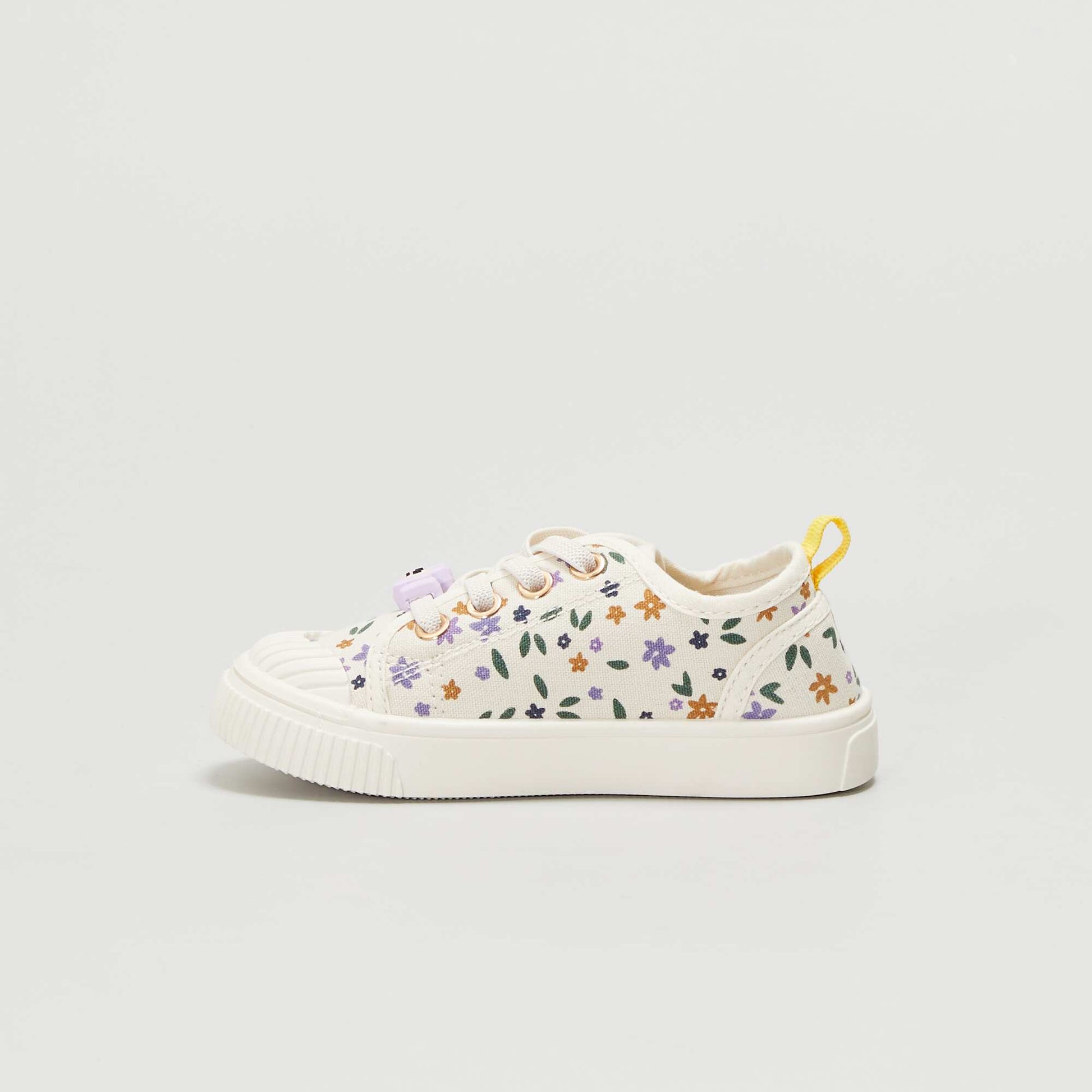Baskets en toile Ecru