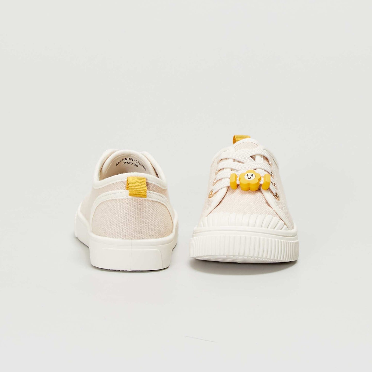 Baskets en toile Rose