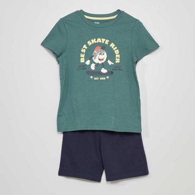 Ensemble pyjama - 2 pi ces Vert