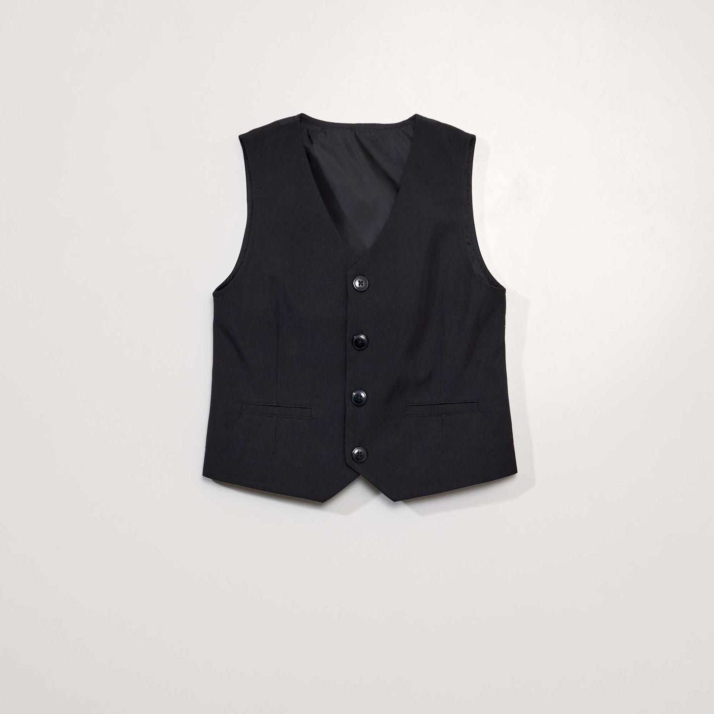 Gilet sans manches de cérémonie noir