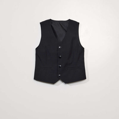 Gilet sans manches de c r monie noir