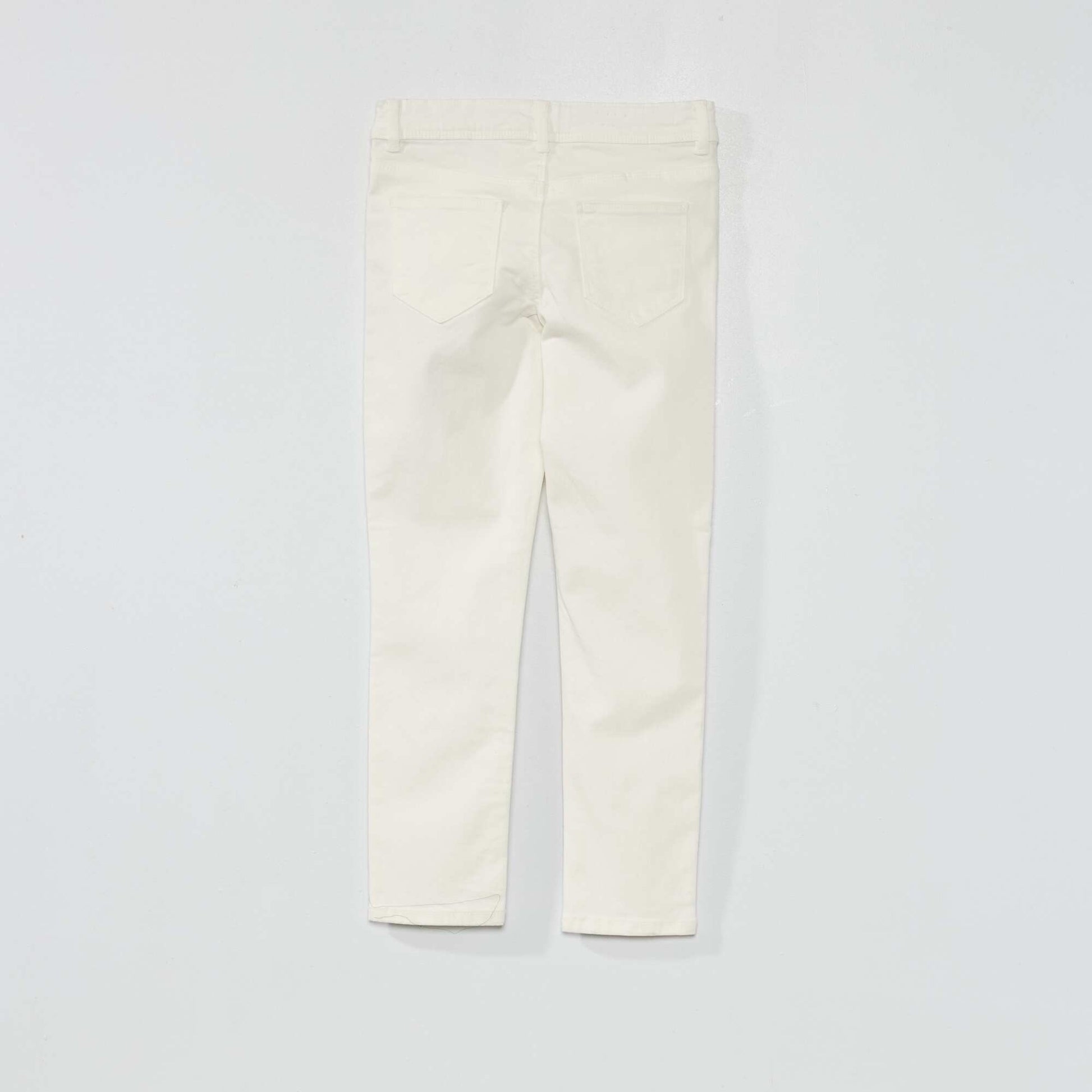 Pantalon skinny blanc