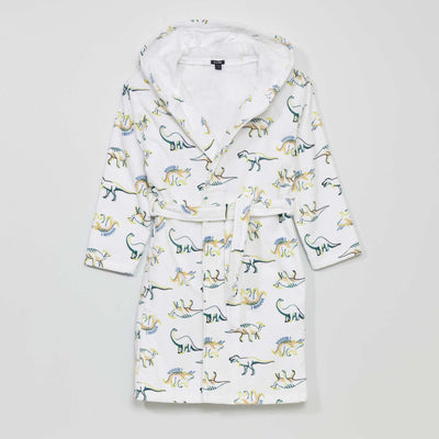 Peignoir en ponge Blanc