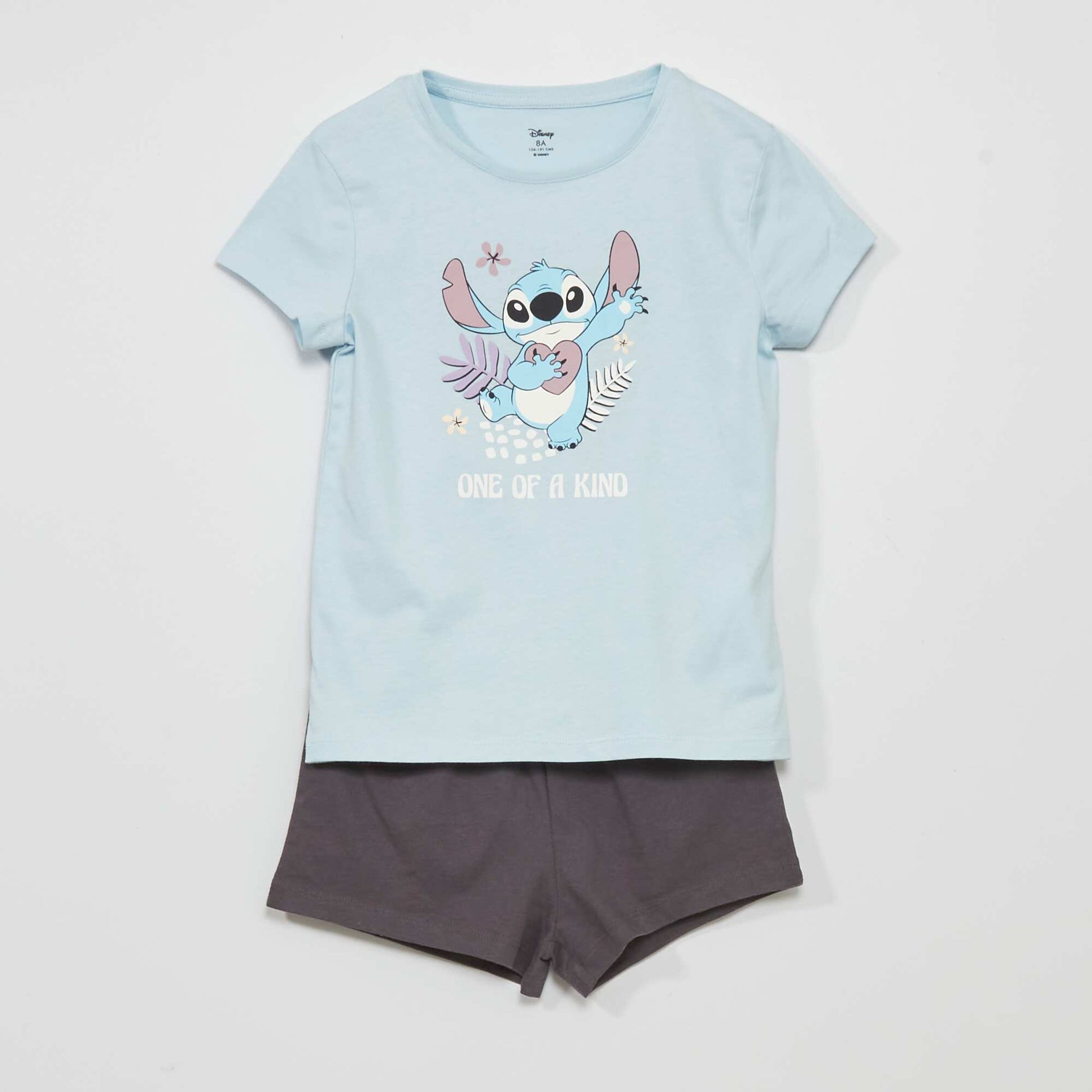 Pyjama court 'Disney'- 2 pi ces Bleu
