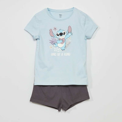 Pyjama court 'Disney'- 2 pi ces Bleu