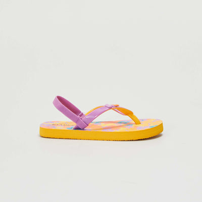Tongs avec bride de maintien Orange