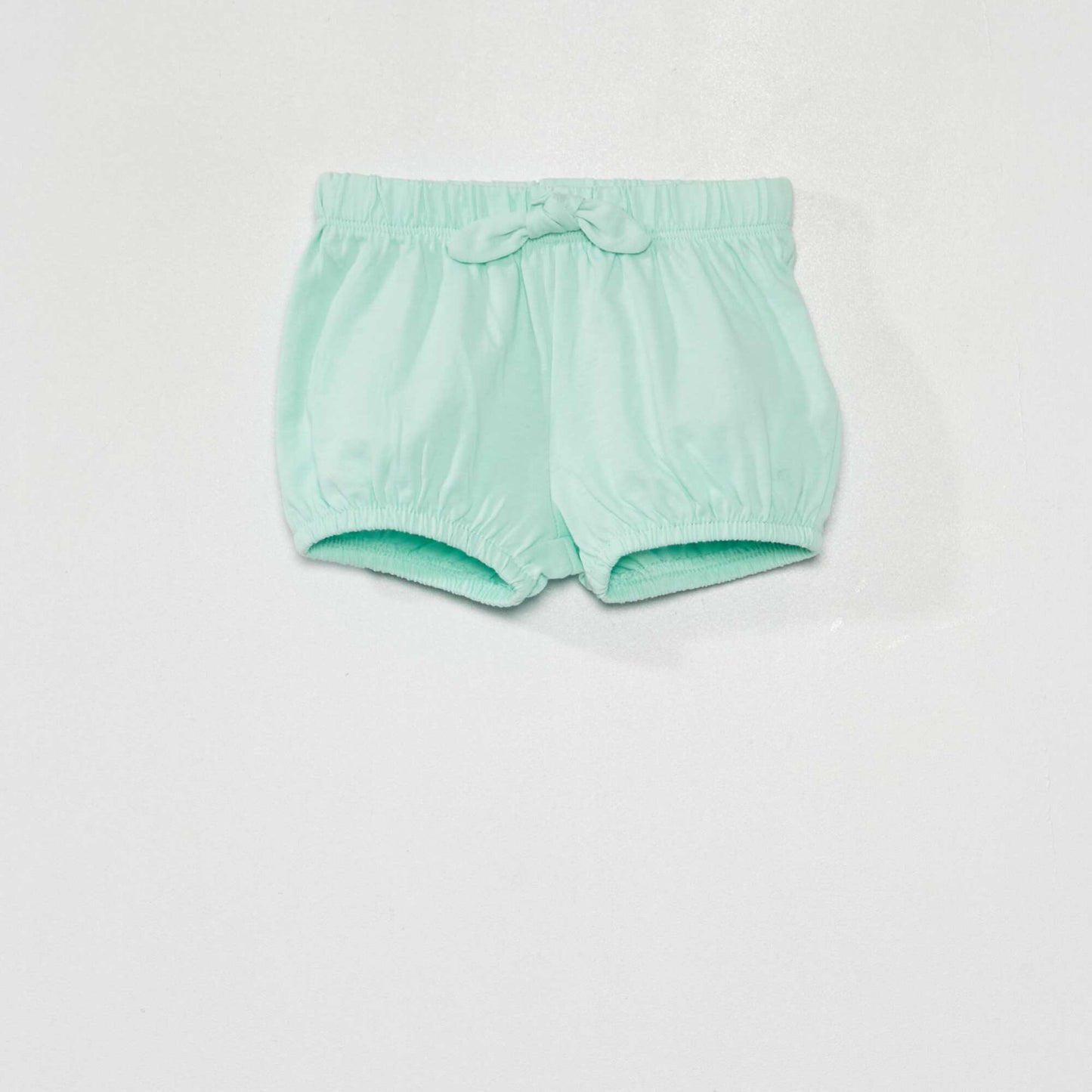 Lot 2 shorts en molleton Blanc/vert