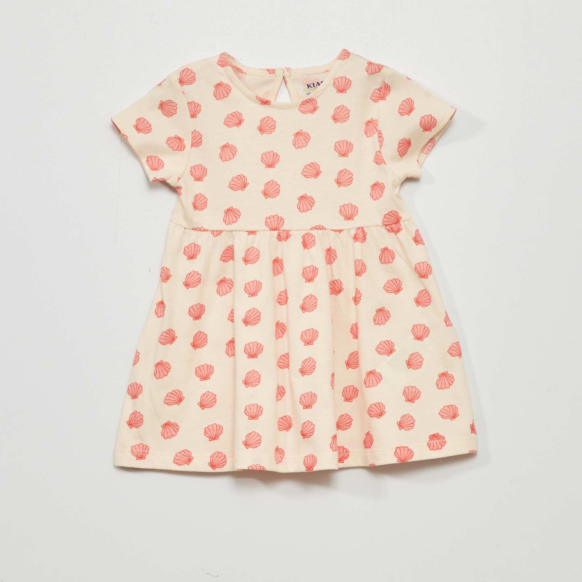 Lot de 2 robes en jersey Rose