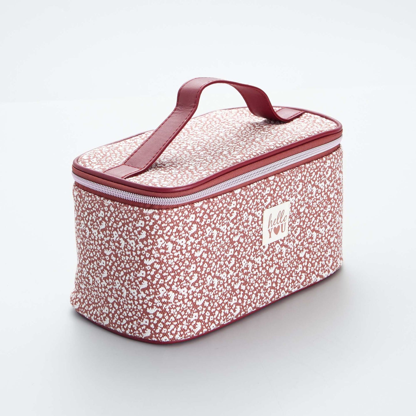 Trousse de toilette fleurs Rose