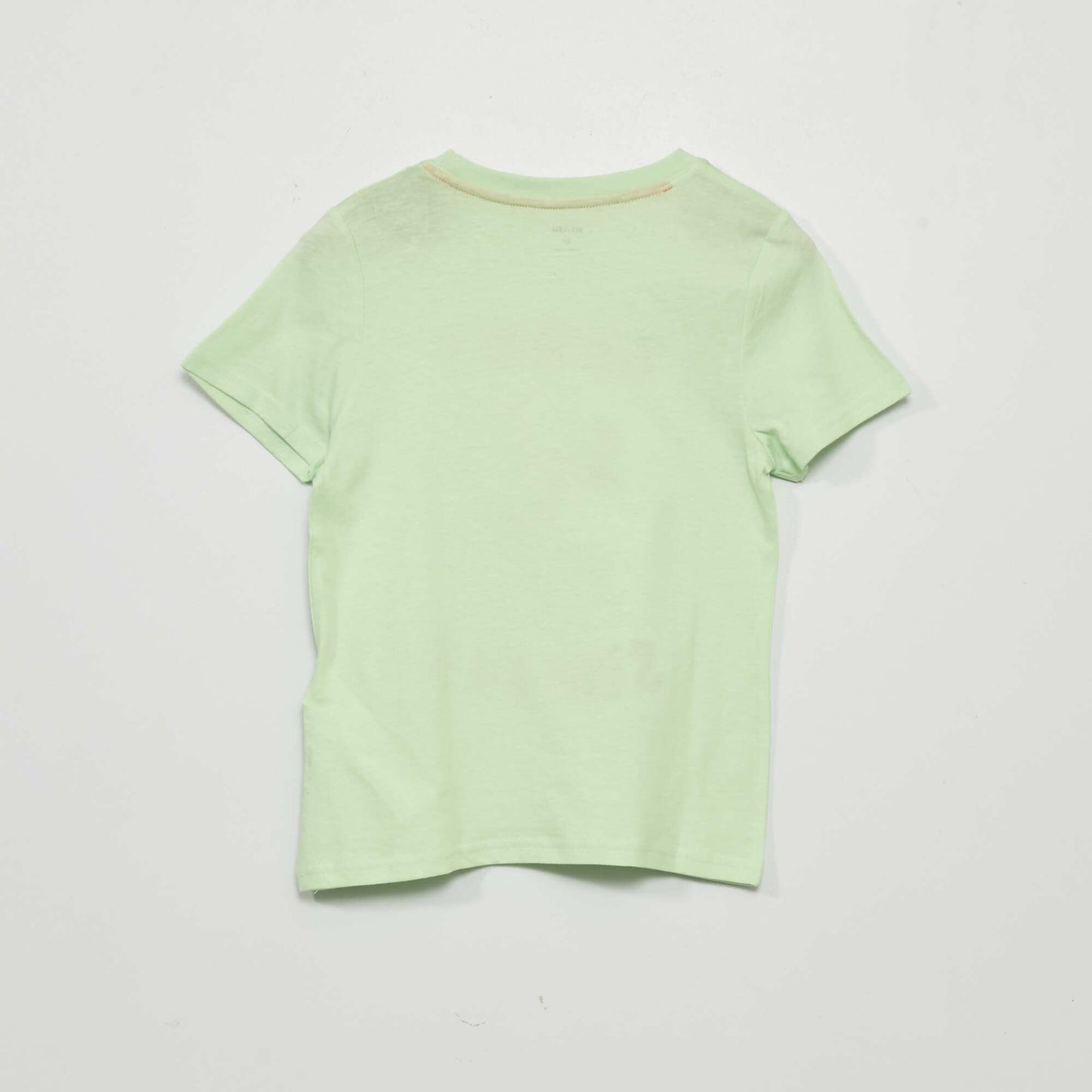 T-shirt imprim avec sequins Vert