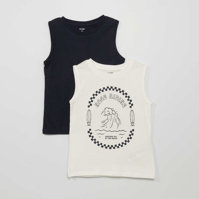 Lot de 2 d bardeurs Blanc