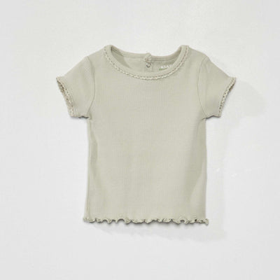 T-shirt manches courtes Vert