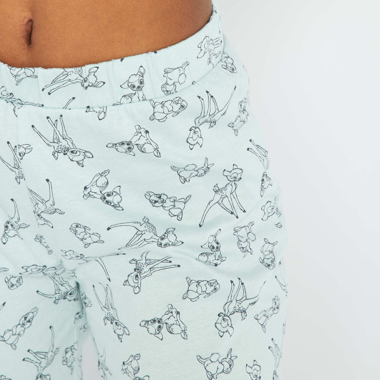 Pyjama Bambi 'Disney' - 2 pi ces bleu clair
