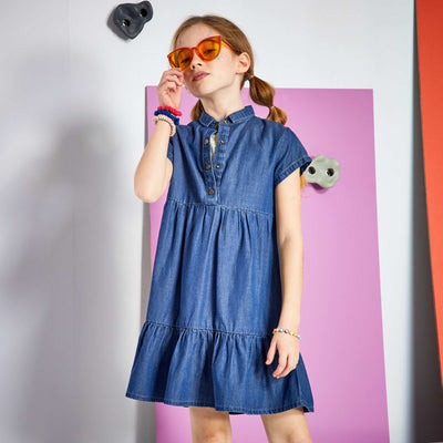 Robe tage Bleu