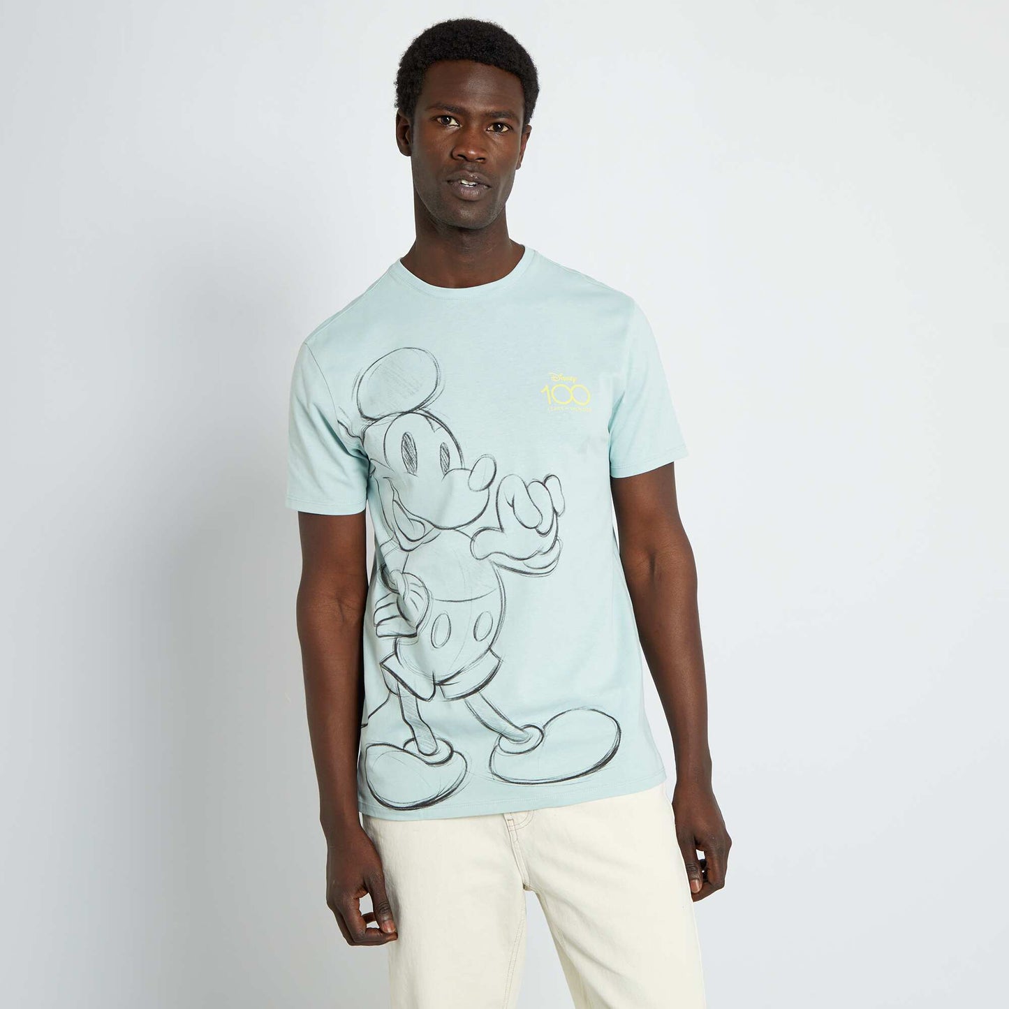T-shirt manches courtes 'Mickey' Bleu