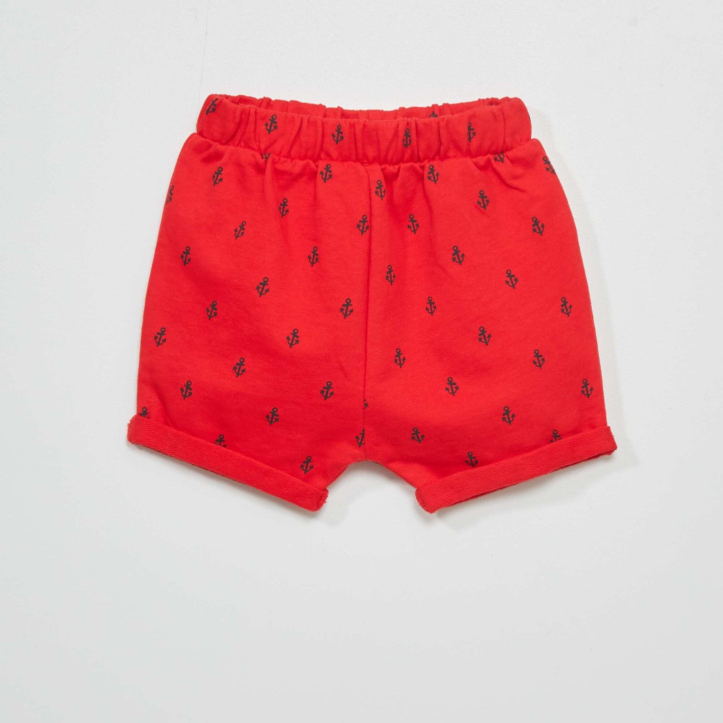 Ensemble short + t-shirt Rouge