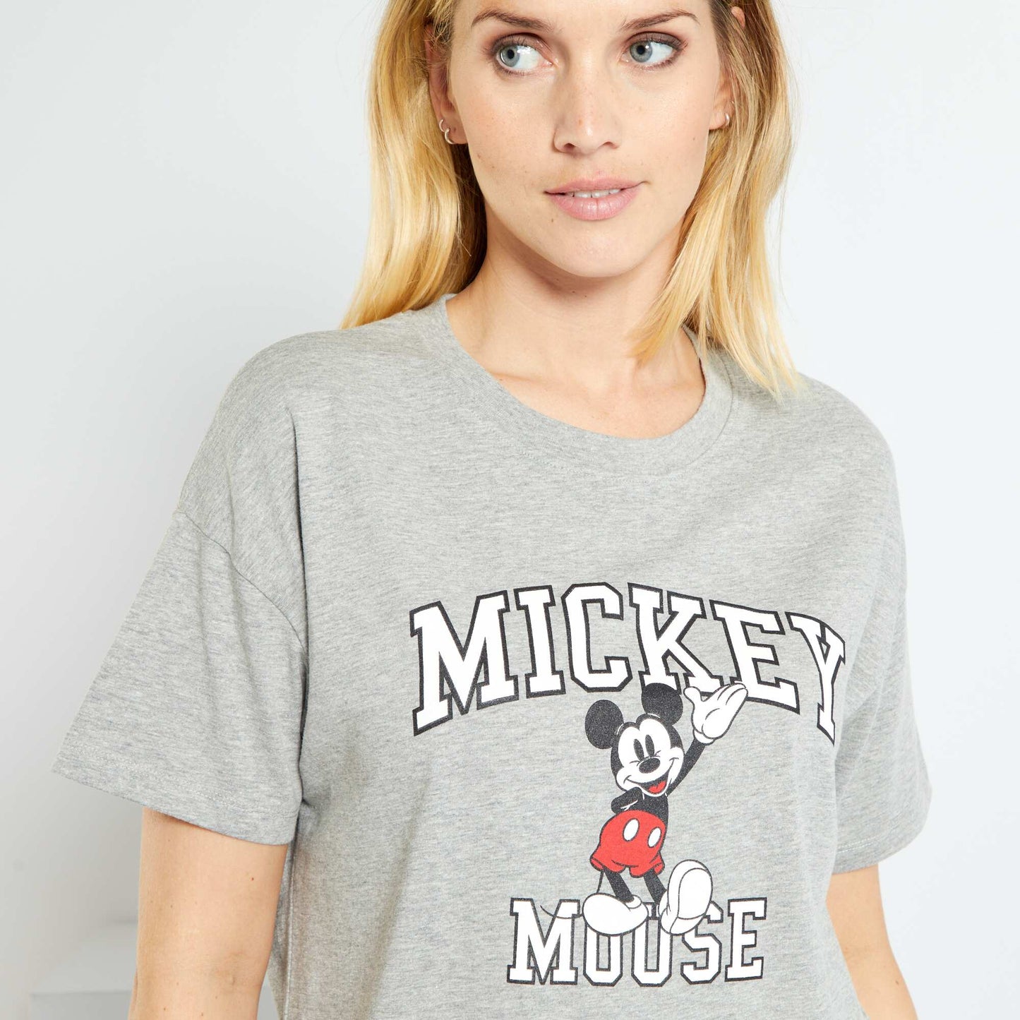 T-shirt basique 'Disney' Gris